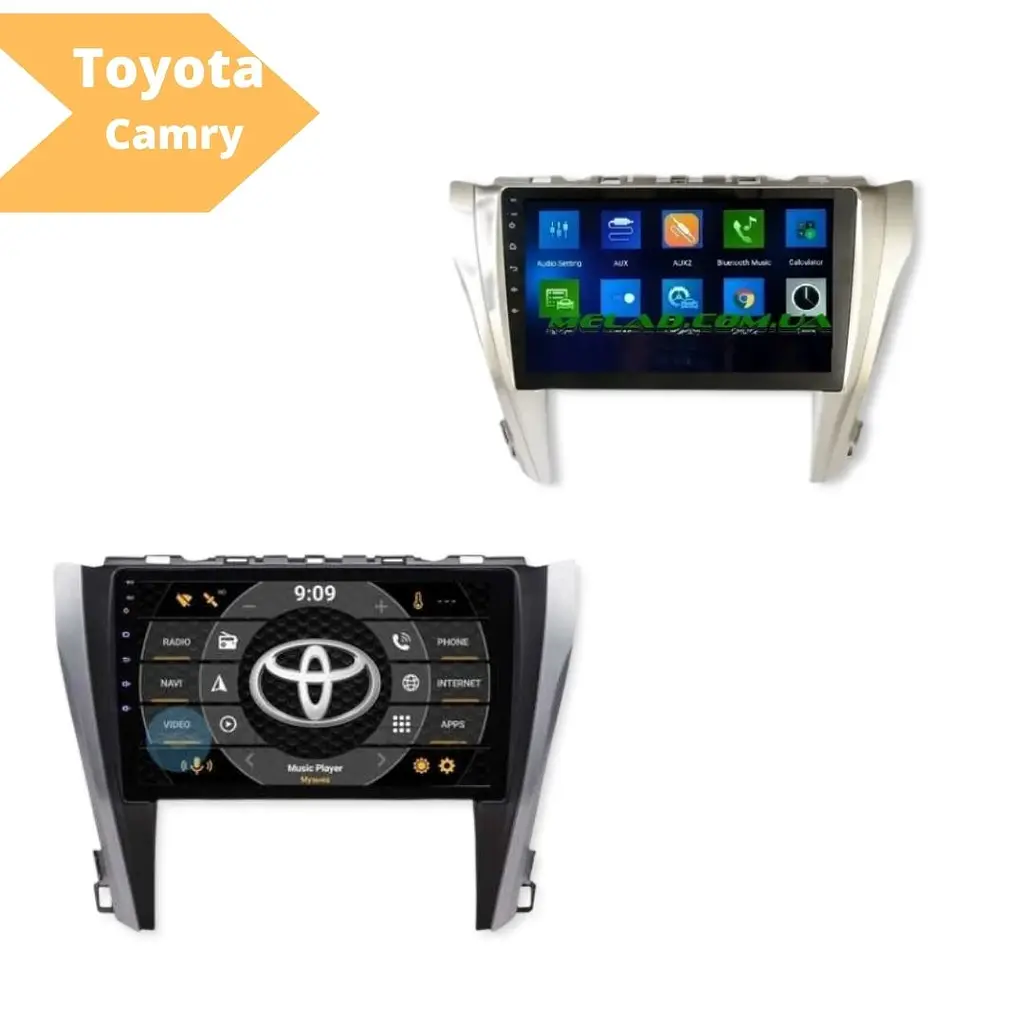 Штатная автомагнитола XPRO Toyota Camry V55 2015-2017 (10") Android 10.1 (4/32) черный (MER-14130_5615) - фото 6