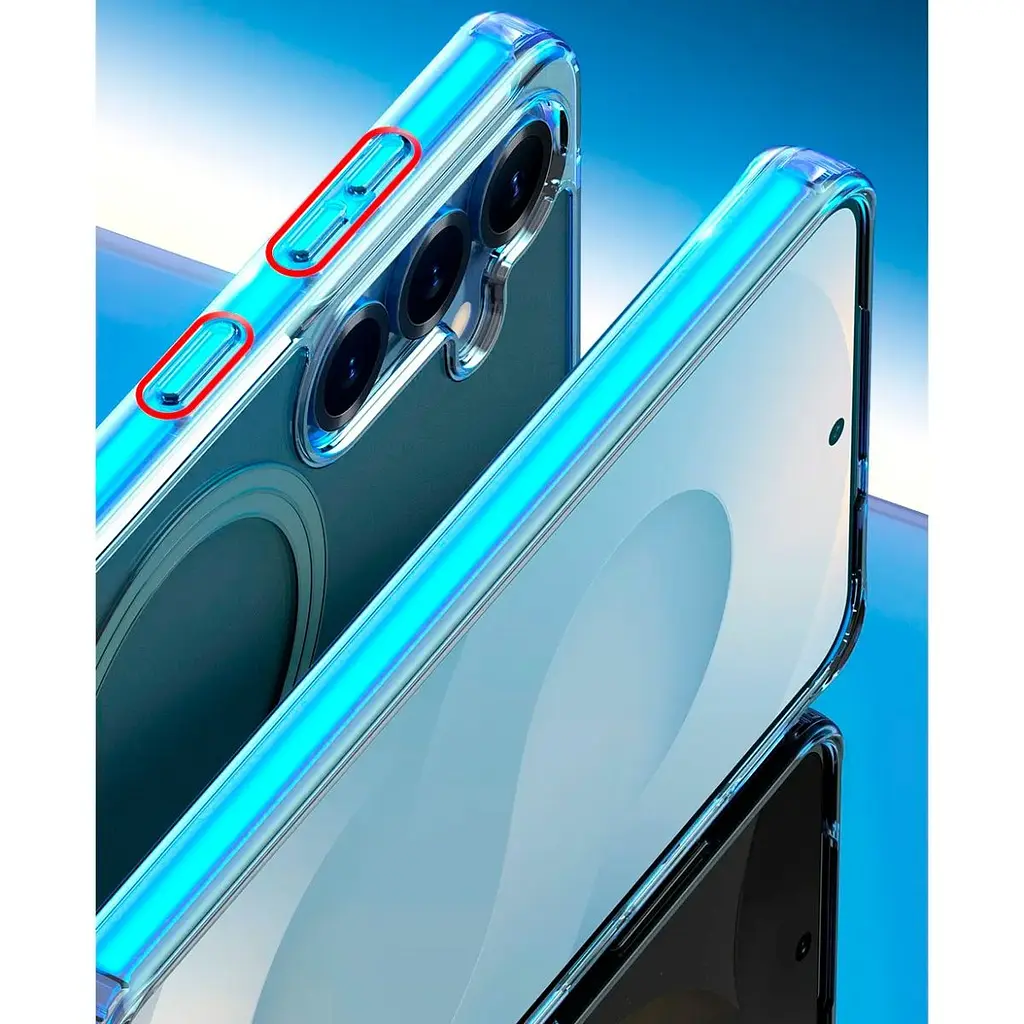 Чехол Dux Ducis Clin Mag with MagSafe для Samsung Galaxy S25 Plus Transparent [134547] - фото 13