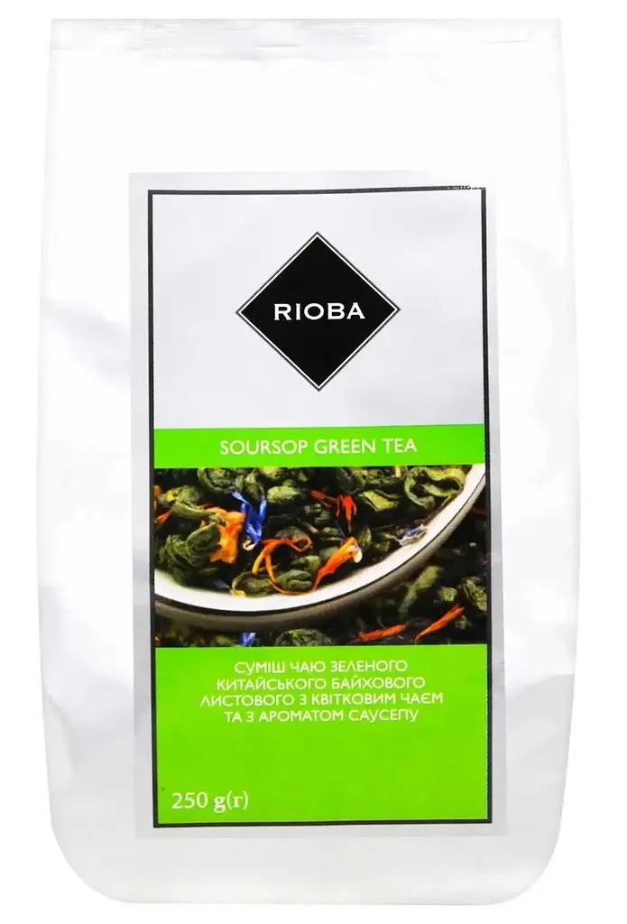 Чай зелений Rioba Soursop Green Tea 250 г