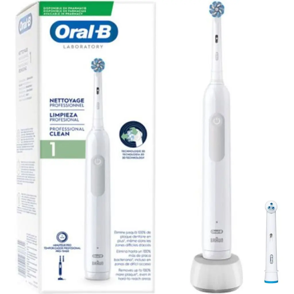 Електрична зубна щітка Oral-b D305.523.3 Laboratory White [148547] - фото 5