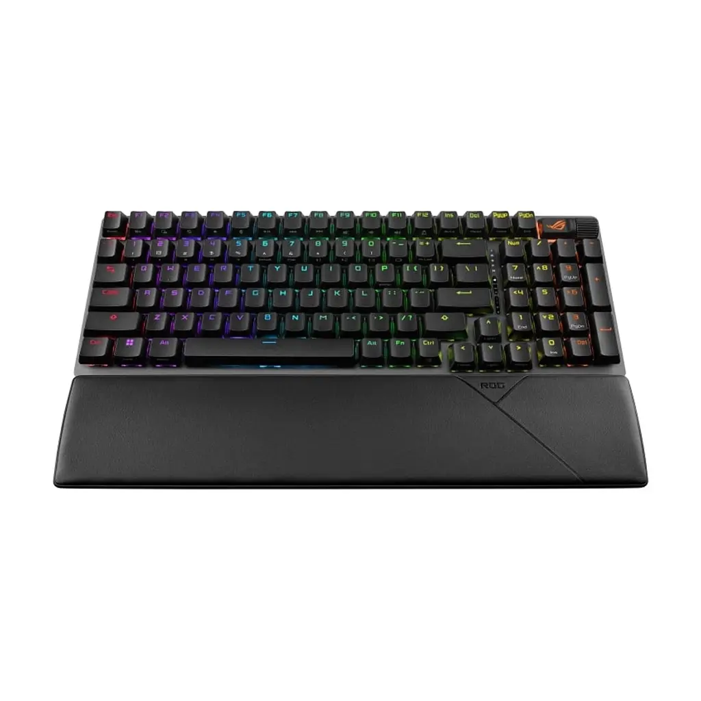 Клавіатура ASUS ROG Strix Scope II X NX Snow V2 ABS USB UA Black (90MP037A-BKMA00) - фото 4