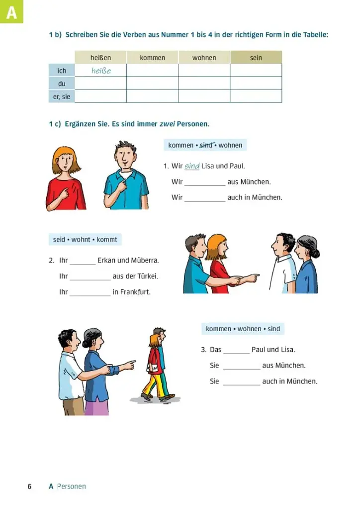 Deutsch uben. Lesen + Schreiben A1 Buch - фото 3