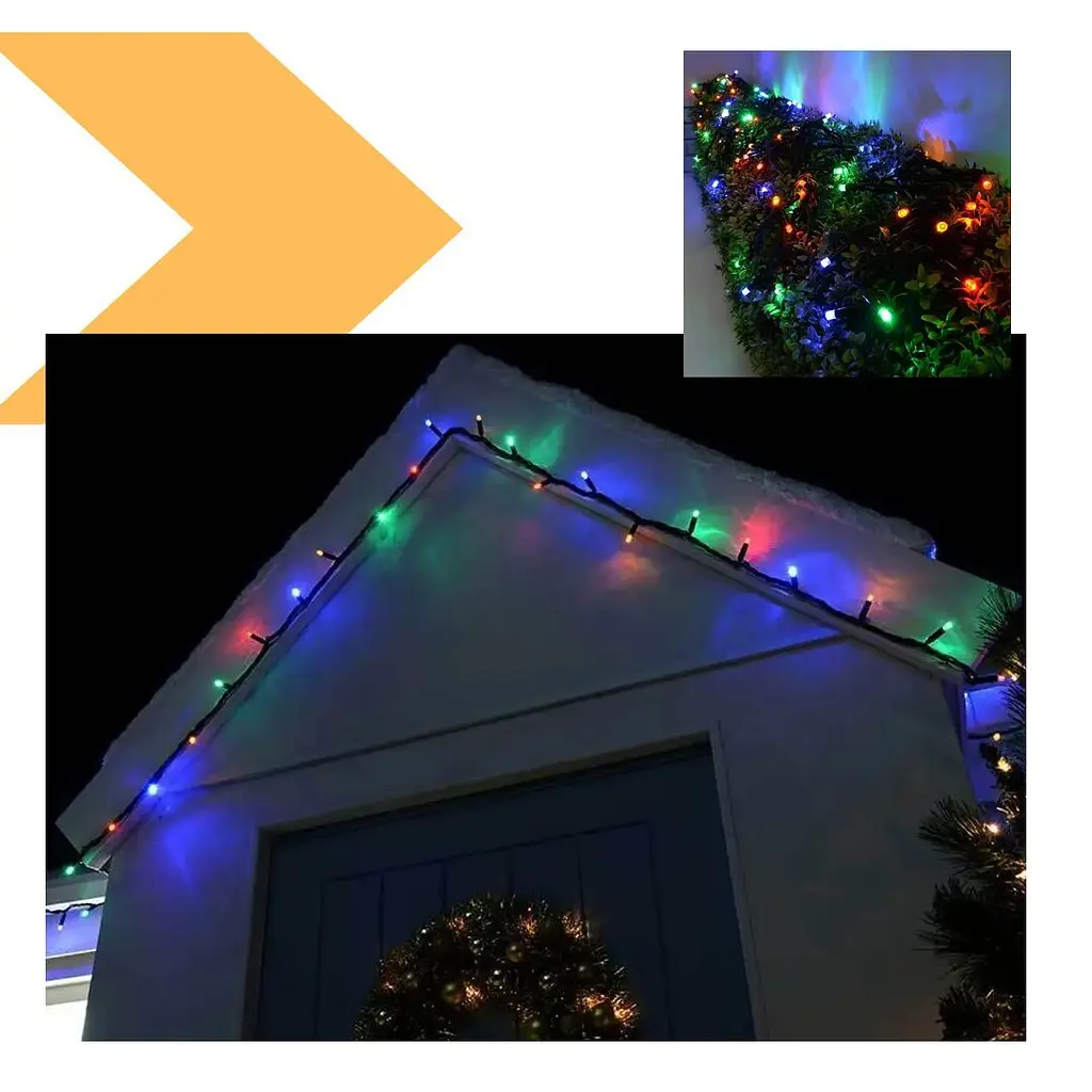 Гірлянда XPRO Xmas LED 100L 3.3 Line M-2 MULTI 10 м, вулична + з'єднання (47654-8108_398) - фото 4