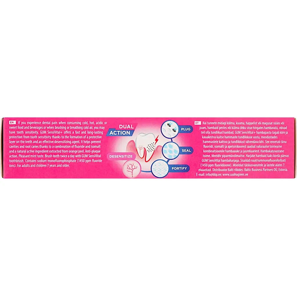 Уцінка. Зубна паста GUM Sensivital+ 75 мл - фото 4