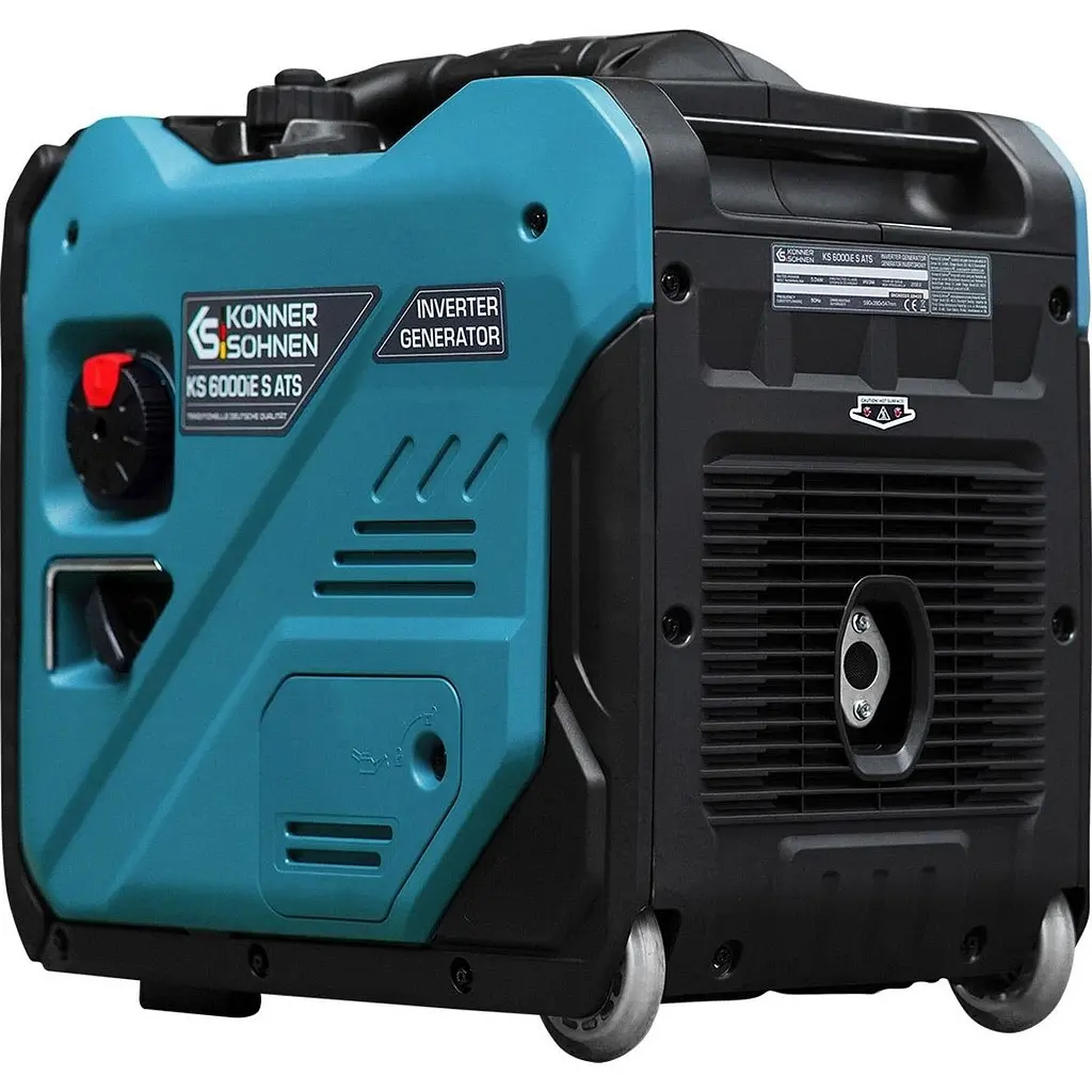 Інверторний бензиновий генератор Konner&Sohnen KS 6000iE S ATS [116860] - фото 4