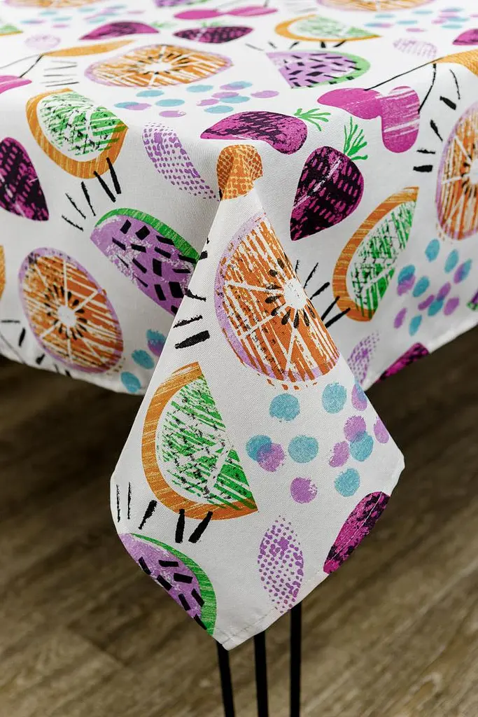 Скатертина Прованс Violet cherries 120х136 см (32982) - фото 4