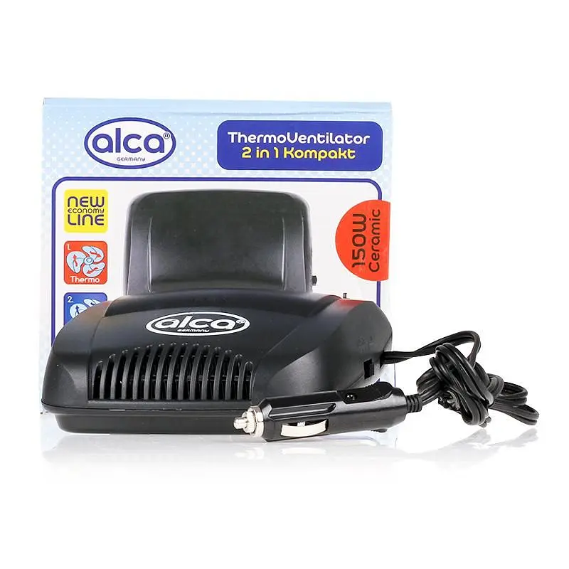 Тепловентилятор автомобільний Alca 12V 150 W Керамічний (544200)