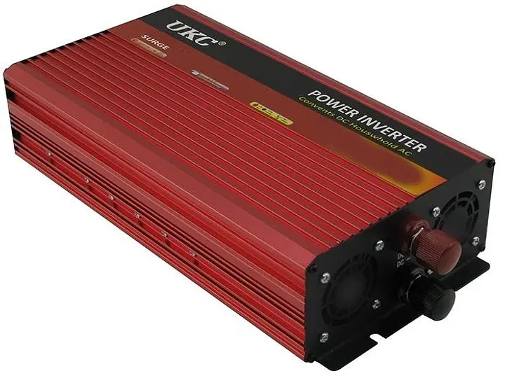 Автоінвертор-перетворювач напруги з функцією плавного пуску 12 V у 220 V модифікована синусоїда AR 5000 Вт UKC
