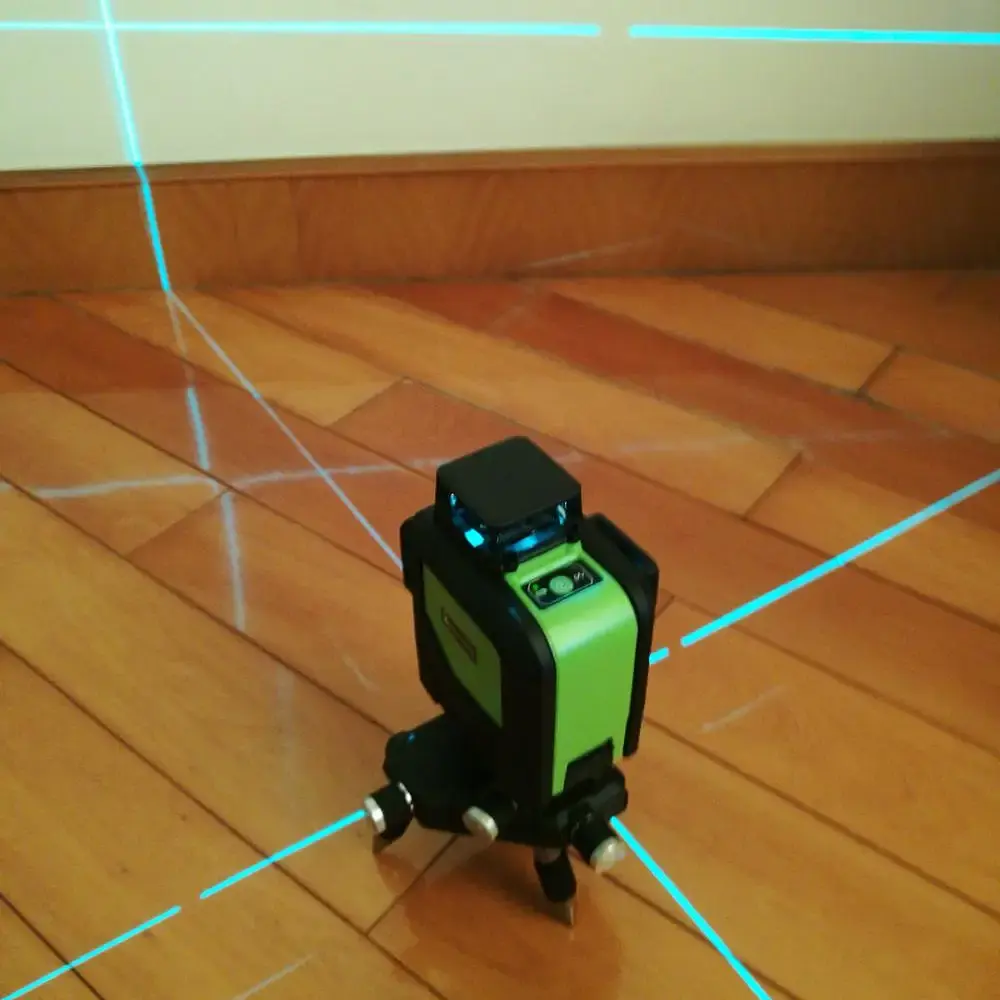 Лазерний нівелір 3D UFT Laser Level green 12 ліній (Bls0057) - фото 4
