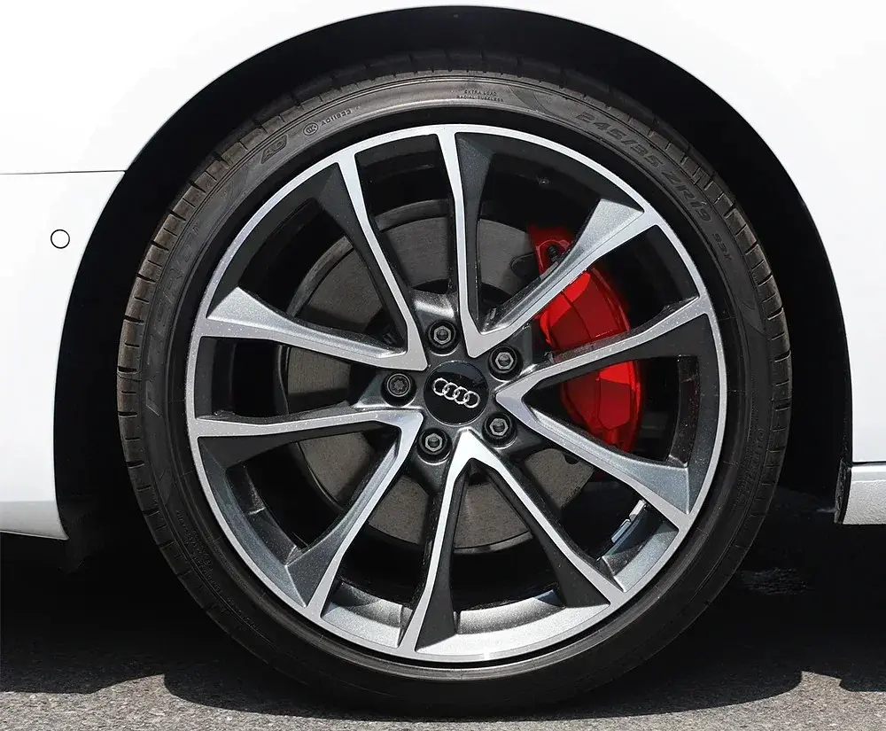 Ковпак колеса Audi Чорний d=69мм, посадковий d=60мм (ковпачок, заглушка диска) 1 шт - фото 3