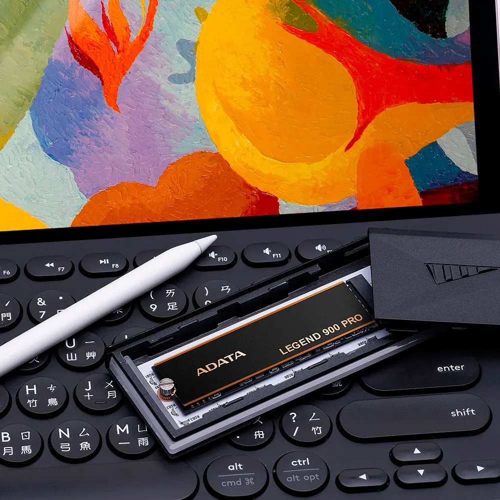 Накопичувач SSD M.2 ADATA LEGEND 900 PRO 1TB 2280 PCIe Gen 4x4 3D NAND Read/Write: 7400/6000 MB/sec (SLEG-900P-1TCS) - фото 10
