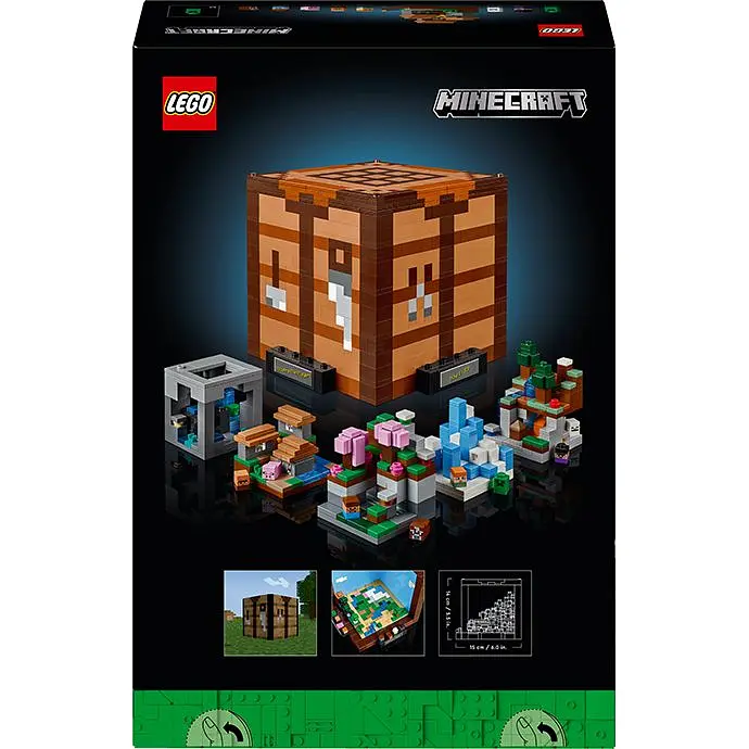 Уценка. Конструктор LEGO Minecraft Верстак 1195 деталей (21265) - фото 9
