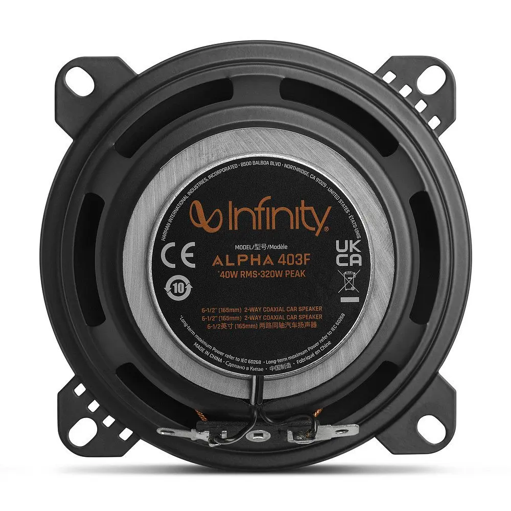 Коаксіальна акустична система Infinity ALPHA 403F - фото 4