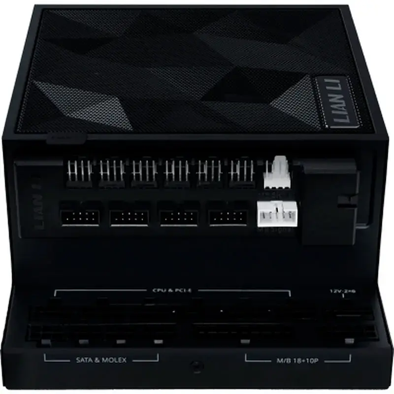 Блок живлення Lian Li 1200W EDGE GOLD Black (G9P.EG1200G.BH00.EU) - фото 8