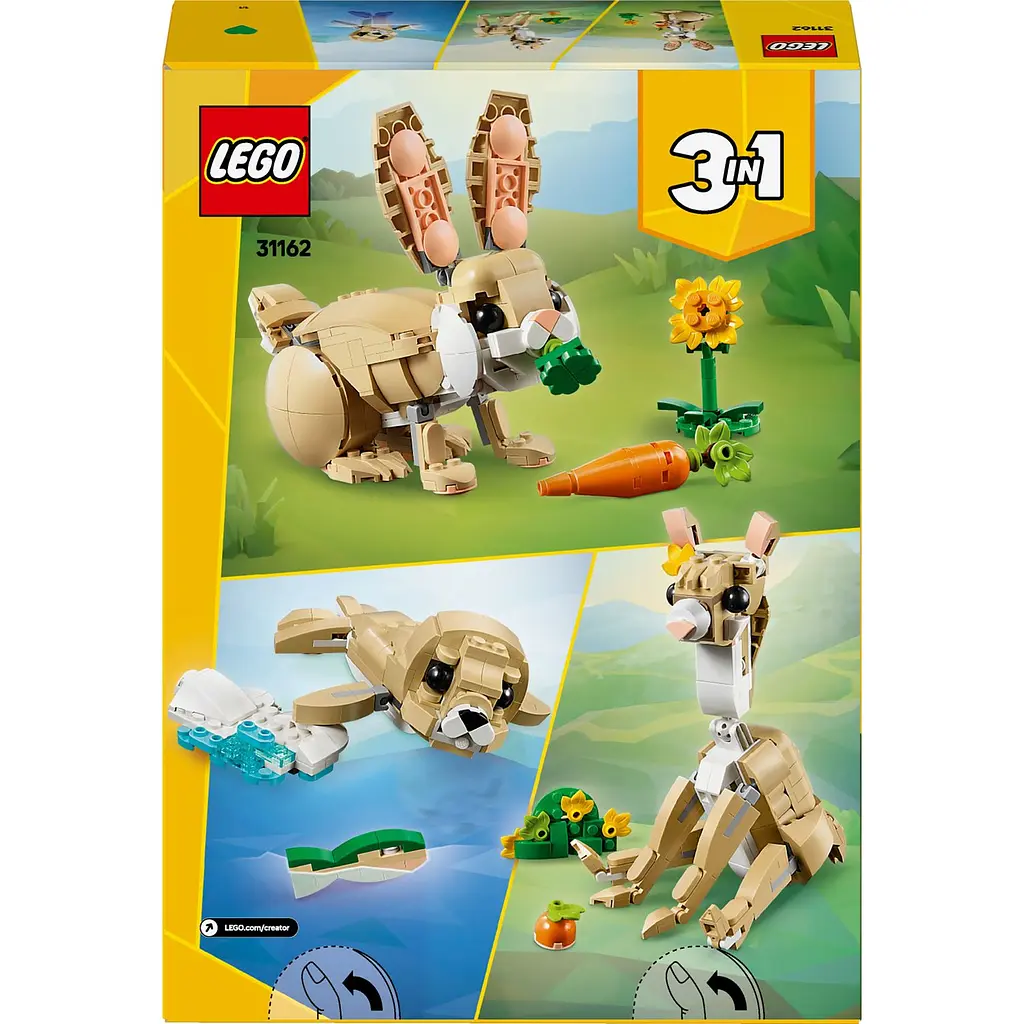 Конструктор LEGO Creator Чарівне кроленя 326 деталей (31162) - фото 2