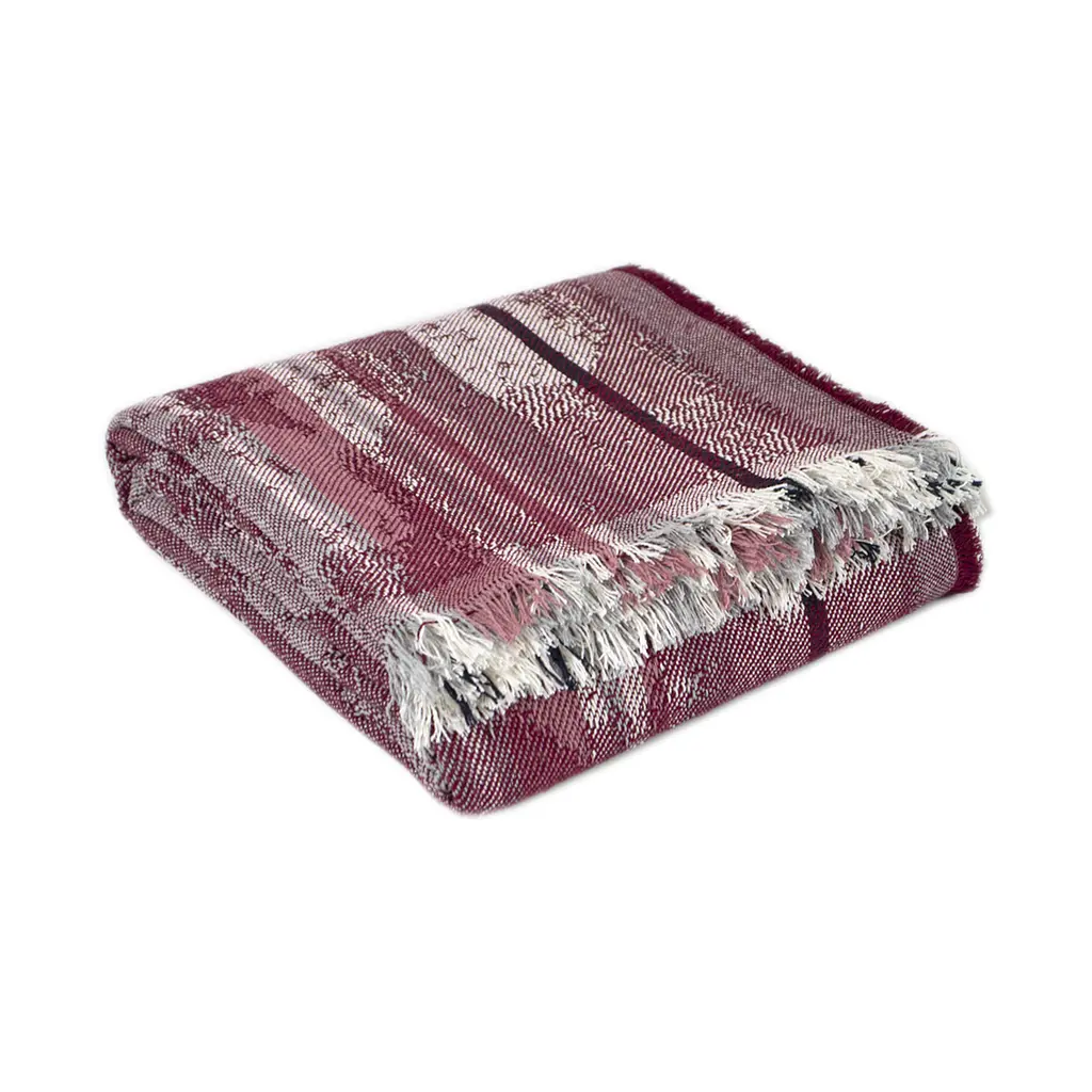 Покрывало Lotus Home - Livina bordo бордовый 220x240 - фото 5