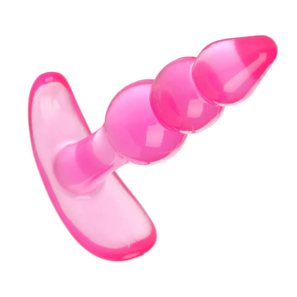 Анальна пробка Bubbles Bumpy Starter Anal Plug, 10,8 см, рожевий - фото 2
