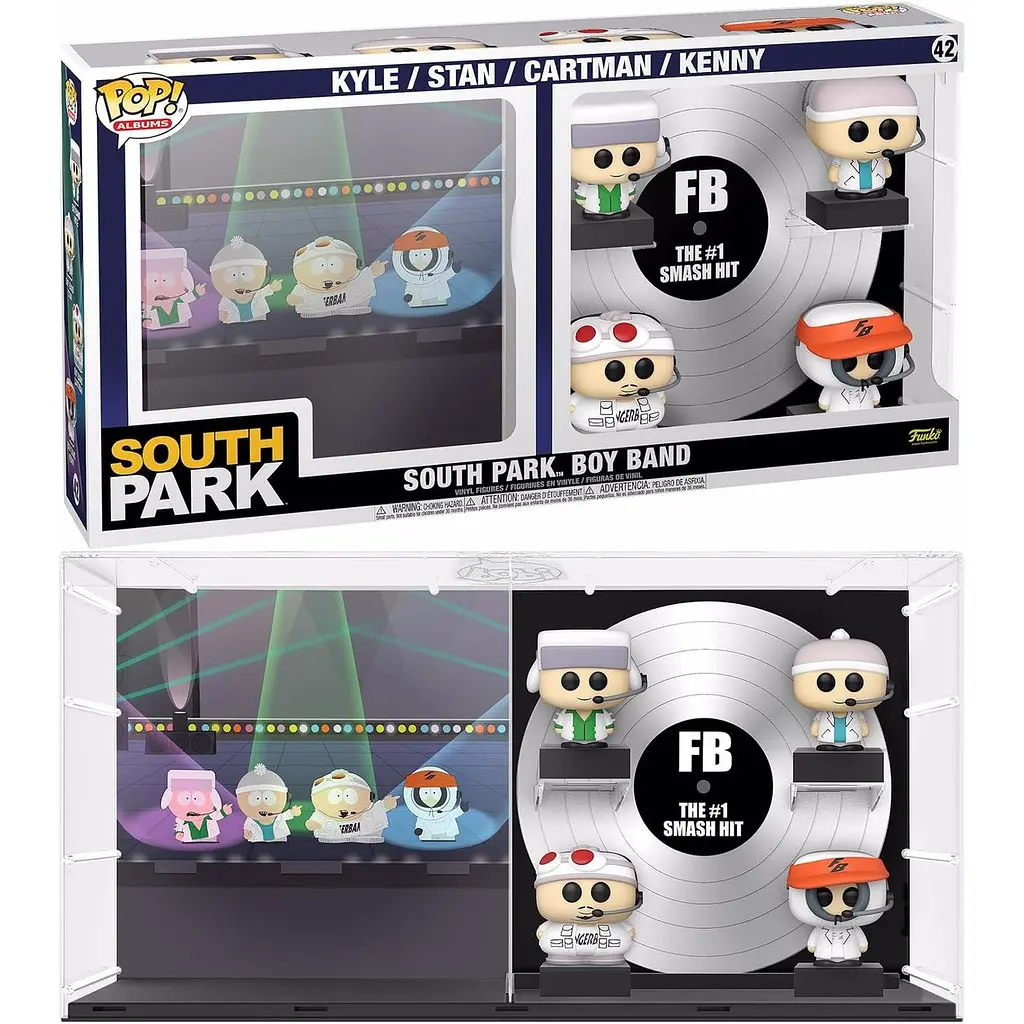 Фігурка Funko Pop Південний Парк Бойбенд South Park Boyband 31 см Deluxe SP BB BB D 42 - фото 2