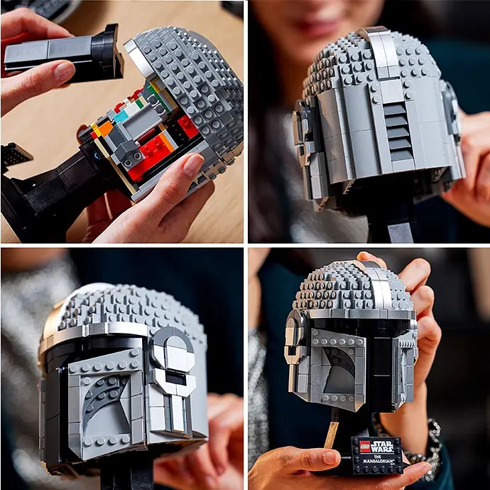 Конструктор LEGO Star Wars Шолом Мандалоріанця 584 деталей (75328) - фото 9