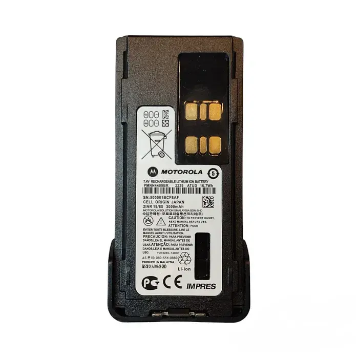 Акумулятор для радіостанції Motorola 4400-4800 PMNN4409BR 3000мАч Type-C - фото 4