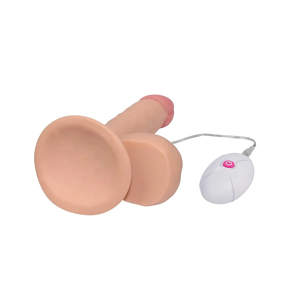 Вібратор Lovetoy The Ultra Soft Dude Vibrating 7.5», 18 см - фото 5
