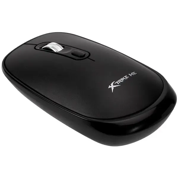 Мишка XTRIKE ME GW-119 бездротова Bluetooth+2.4G 1600dpi 4 кнопок Silent чорна - фото 5