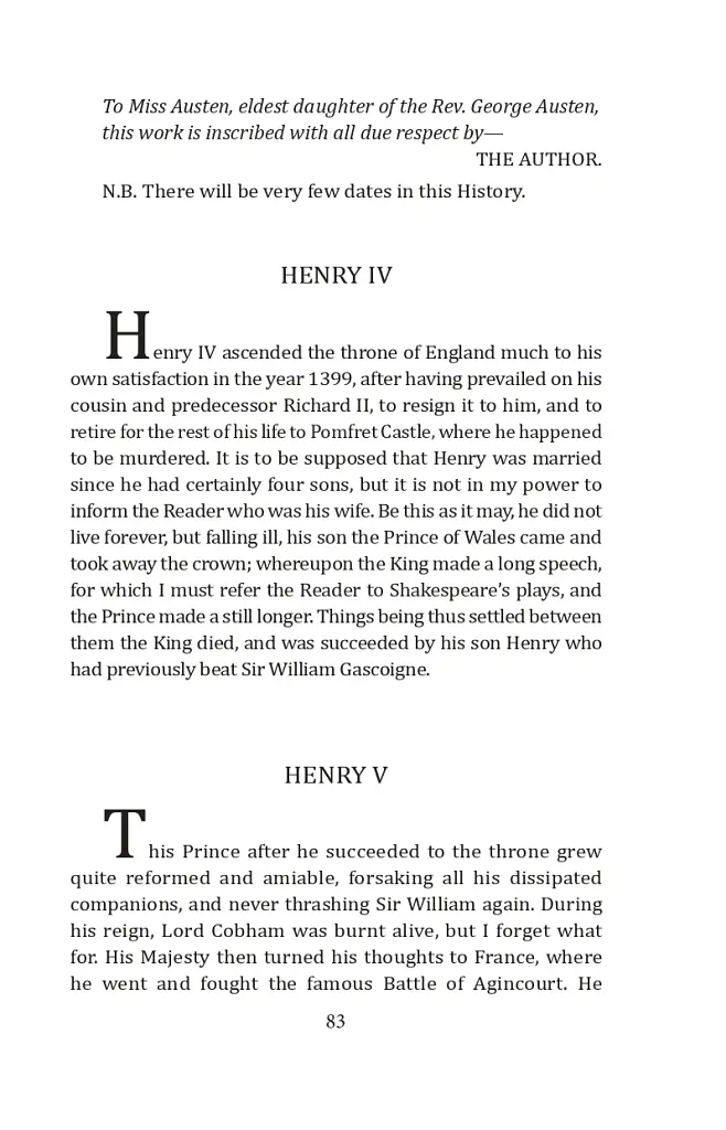 Sanditon. The History of England (Сандітон. Історія Англії) - Джейн Остін - фото 8