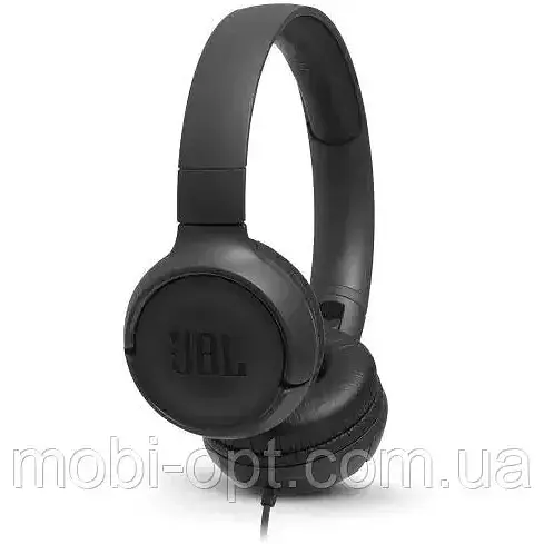 Гарнітура JBL HF Stereo Tune 500 (JBLT500BLK) Black UA - фото 2