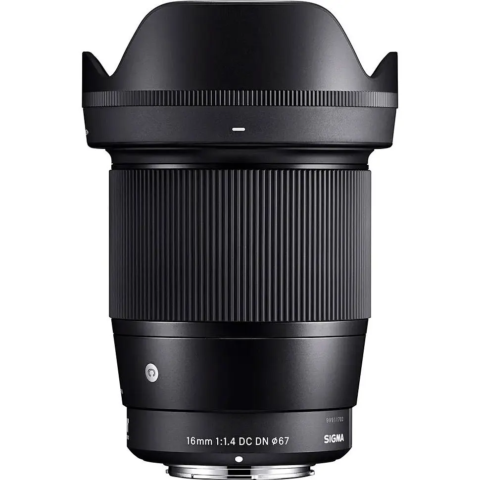 Об'єктив Sigma AF 16mm f/1.4 DC DN Contemporary Fujifilm X [99780] - фото 4