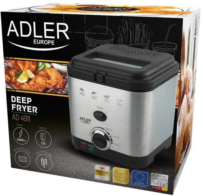 Фритюрниця Adler AD 4911 - фото 10