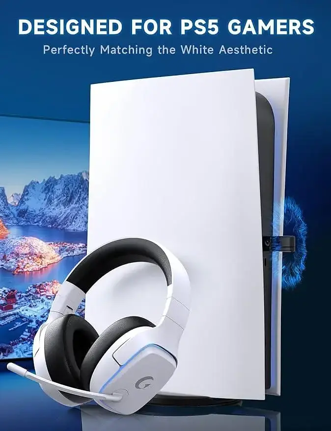 Наушники CapTain 780 Gaming Headset White - фото 4