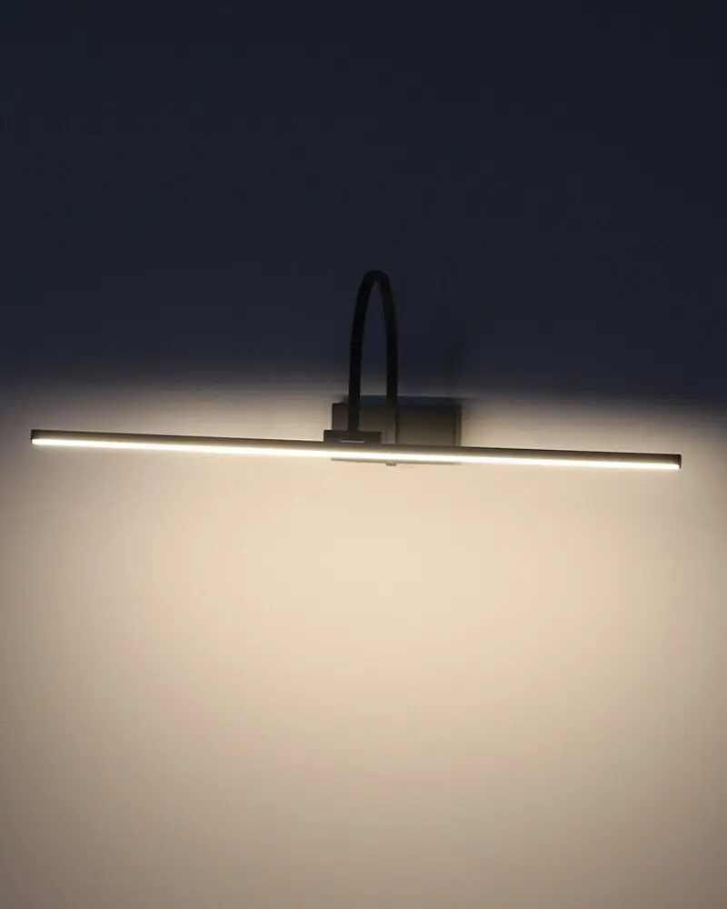 Настінний світильник Nowodvorski 11958 Artline LED M 1x6W 3000K 410Lm IP20 чорний - фото 5