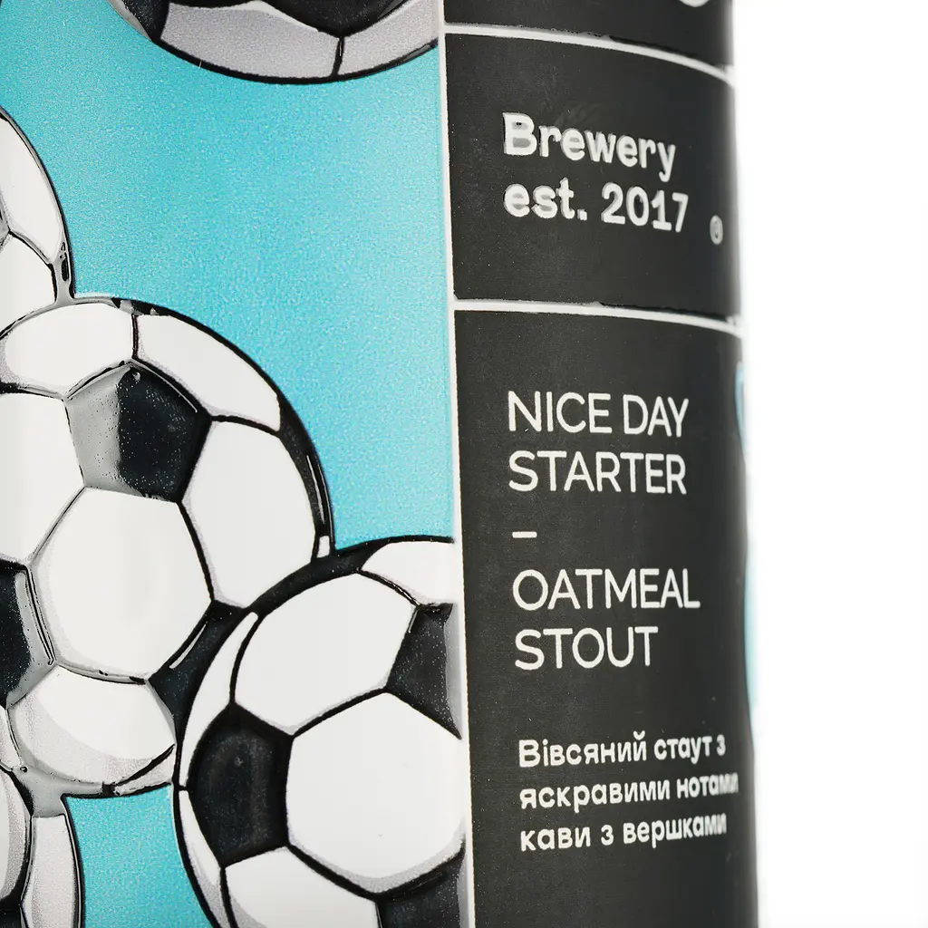 Пиво Sho Brewery Nice Day Starter темне 5.3% 0.33 л з/б - фото 5