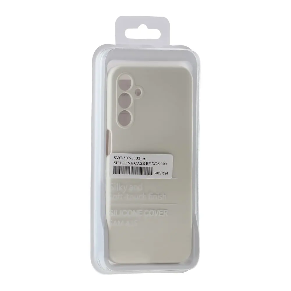 Чохол-накладка Liquid Silicone AA Samsung Galaxy A15 4G / A15 5G White (35384_3345989) - фото 2