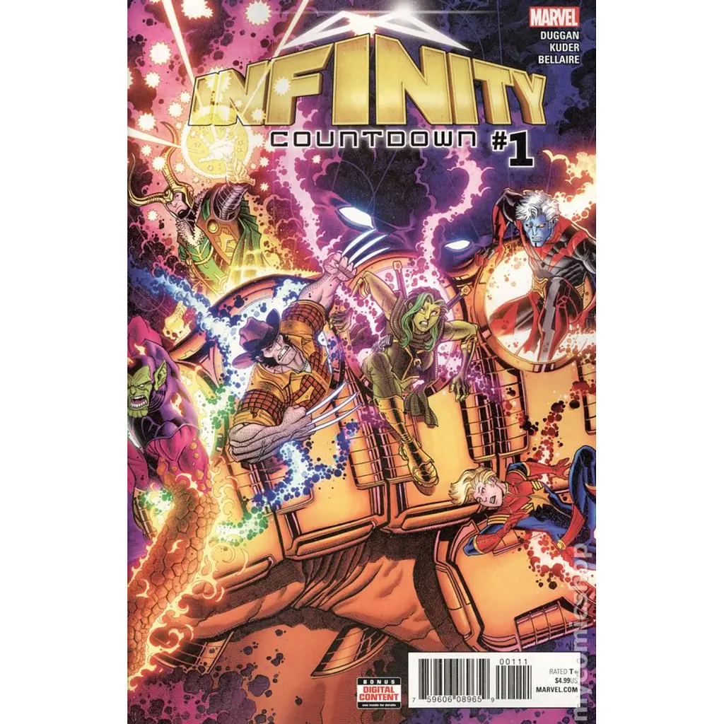 Infinity Countdown (2018 Marvel) #1A - Ґеррі Даґен
