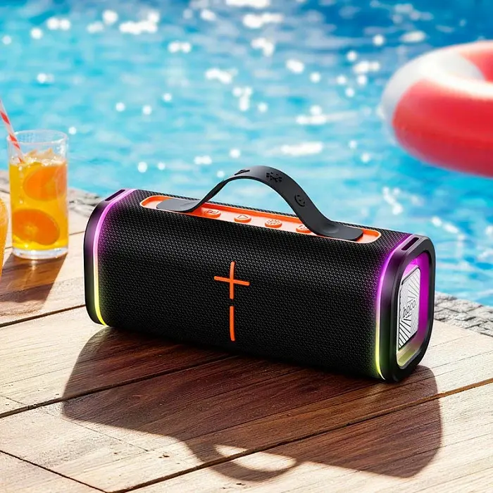 Портативна колонка HOCO HC51 Soul sports BT speaker, 10W*2, IPX4, Black - фото 5