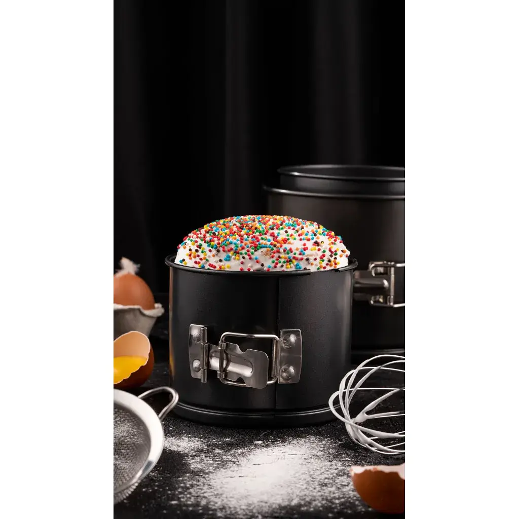 Форма для випікання ARDESTO Gemini Easter Cake Round Detachable 12 x 10 см (AR2505G) - фото 7