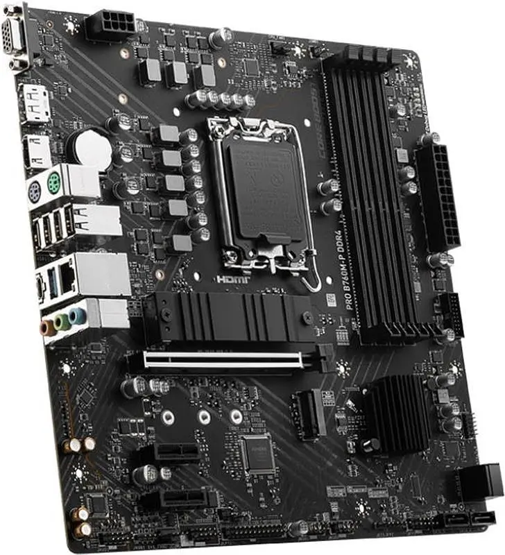 Материнська плата MSI Pro B760M-P DDR4 Socket 1700 - фото 3