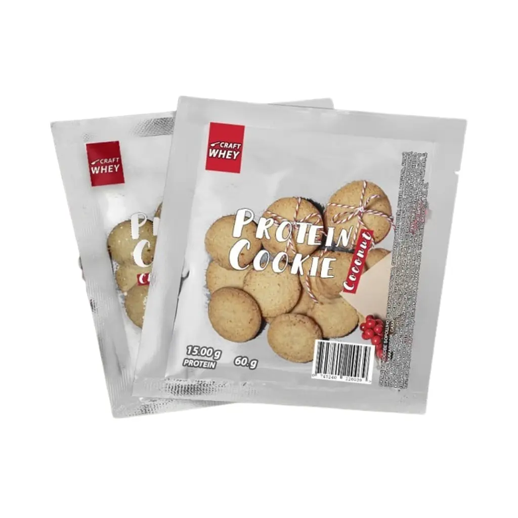 Протеїнове Печиво Protein Cookie - 60г Кокос