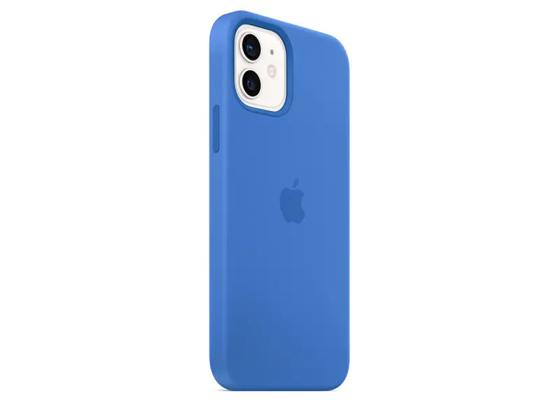 Чохол Apple Silicone Case for iPhone 12 Pro Max HQ Capri blue - фото 8