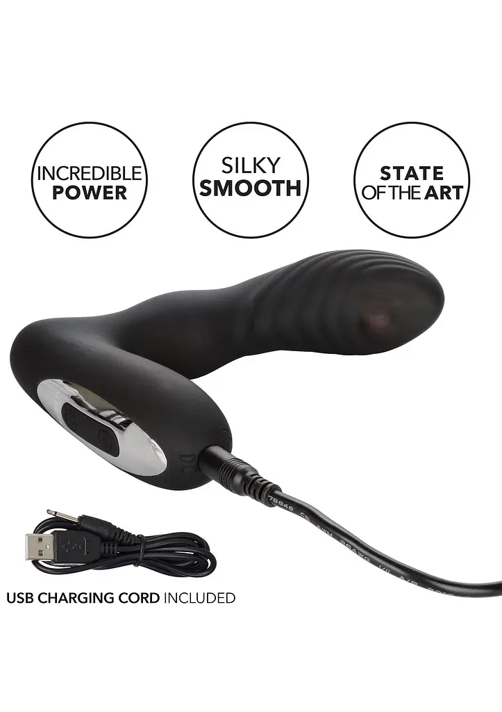 Стимулятор простати Wireless Pinpoint Probe, 12.7 см чорний - фото 9