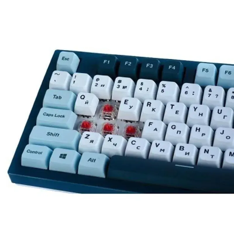 Клавіатура MONTECH Freedom MK87FR TKL FR USB UA Gray (MK87FR) - фото 9