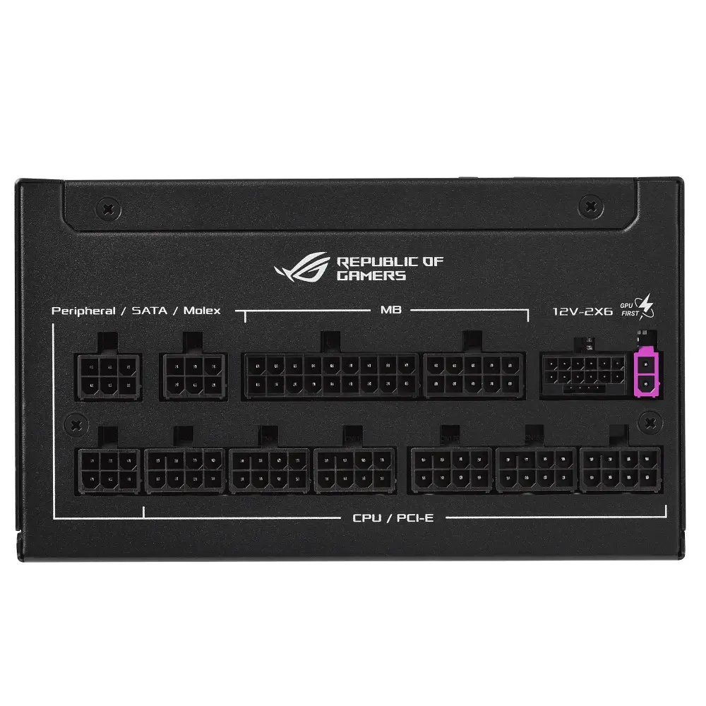 Блок живлення Asus ROG Strix 1200W Platinum ROG Equalizer (90YE00W6-B0NA00) - фото 7