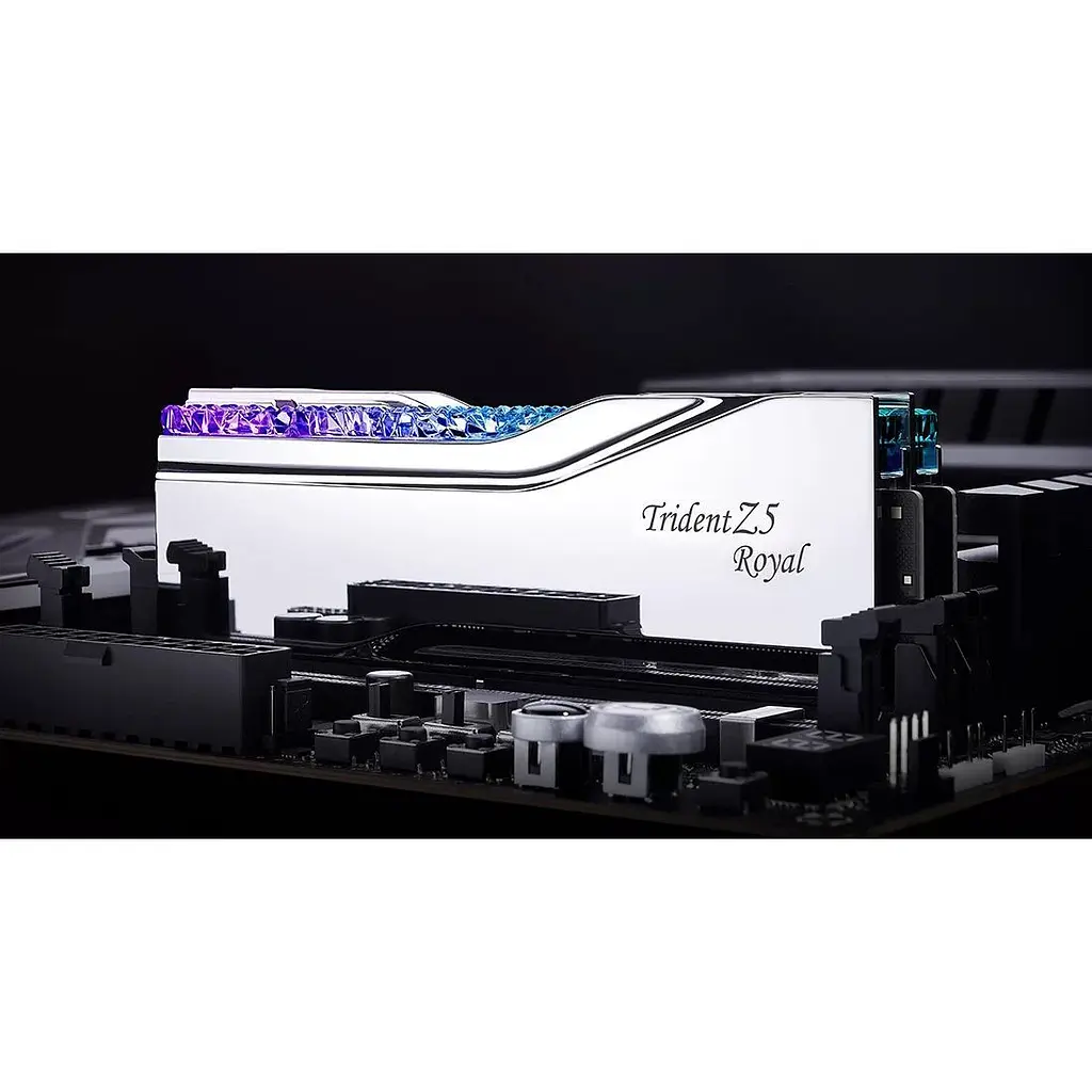 Модуль пам'яті DDR5 G.Skill Trident Z5 Royal 2x16GB 6000MHz Silver [F5-6000J2836G16GX2-TR5S] [148658] - фото 6