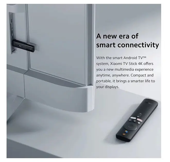 Медіаплеєр приставка ТВ Xiaomi Mi TV Stick 4K Edition 2024 євро версія - фото 5