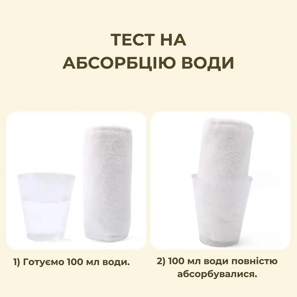Вкладиш багаторазовий для дорослих підгузків, 4-шаровий, мікрофібра, 48x19 см, білий - фото 4