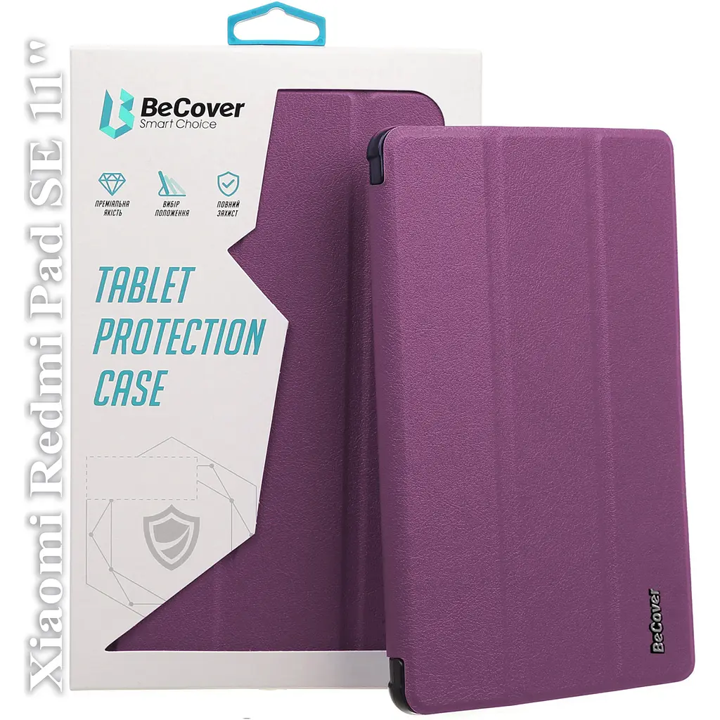 Чохол-книжка BeCover Smart Case для Xiaomi Redmi Pad SE 11" Purple [709872] [98239] - фото 3