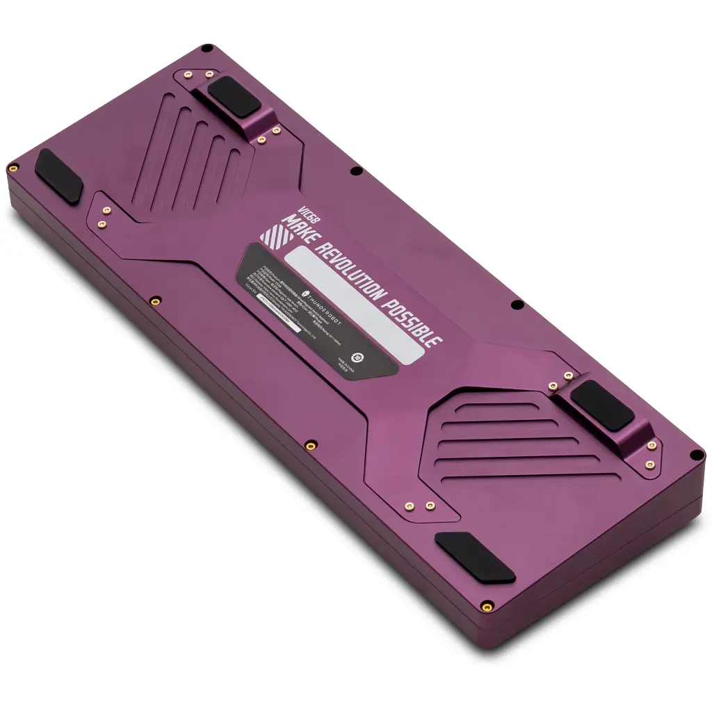 Клавіатура Thunderobot VIC68 Gateron Magnetic Jade Switch Purple USB UA (6932066317201) - фото 8