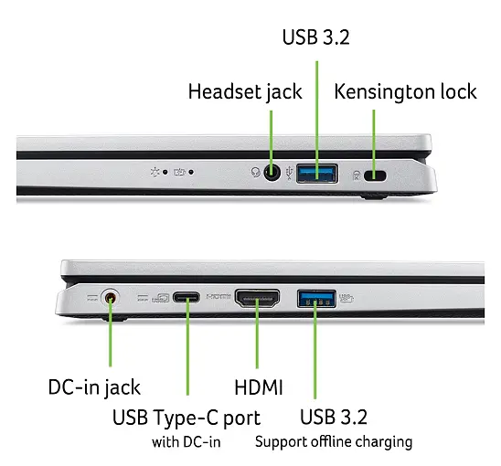 Ноутбук Acer Aspire 3 A314-42P-R0XK (NX.KSFEU.003) Pure Silver (NX.KSFEU.003) - фото 8