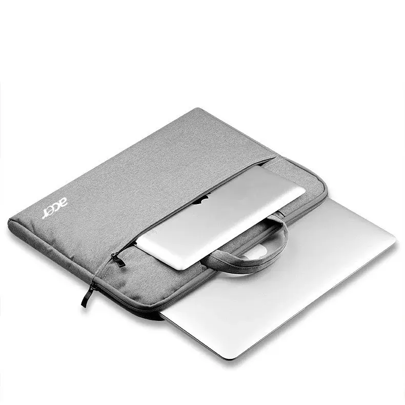 Сумка чохол для ноутбука Acer 15,6" 42 см X 30 см ущільнені стінки Digital Сіра (IBN007S5 ) - фото 5